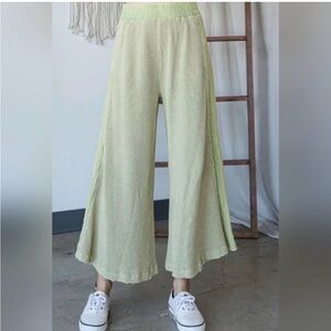 New Oli & Hali Wide Leg Pants ~ Sage Green